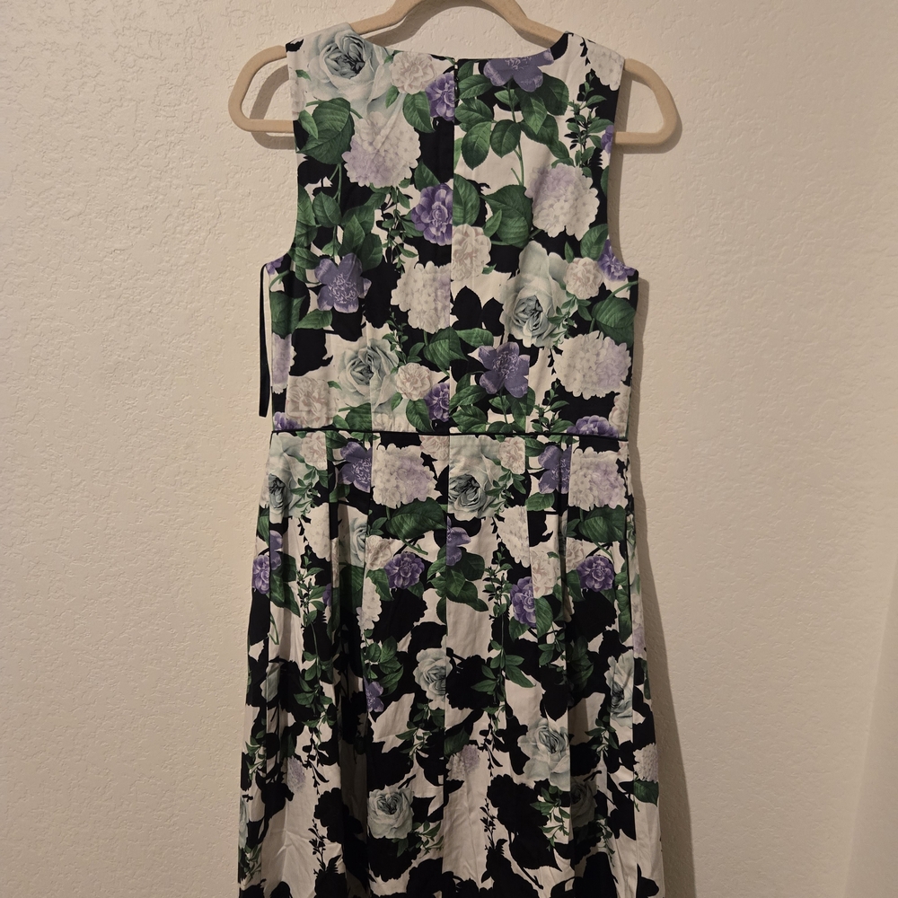 The OPRAH MAGAZINE COLLECTION TALIBOTS Floral Sleeveless Dress - Picture 3 of 3